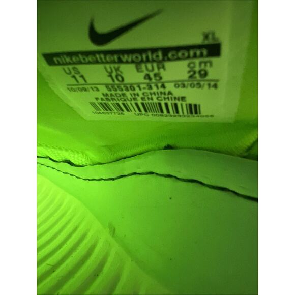 Nike Men’s Solarsoft Moccasin Green /Blue Size 11 Athletic Sports Beach ￼￼ - Picture 7 of 8